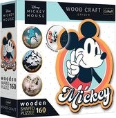 Retro micky mouse hout