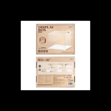 Robotime dust cover display case binnenmaten l 270mmb 220mmh 225mm