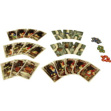 Saboteurdeuitbreidingspelmateriaal