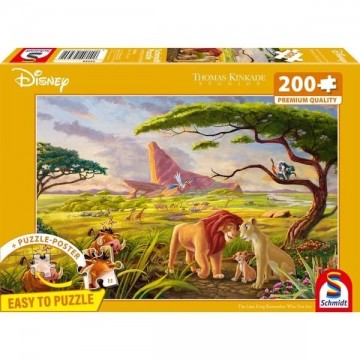 Schmidt 56560 disney koenig der loewen puzzle mit poster 200 teile aus natpax graspappe