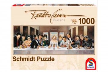 Schmidt diner met beroemdheden legpuzzel 1000 stukjes 4001504572914