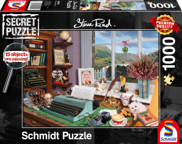 Schmidt puzzel aan de schrijftafel 1000 stukjes