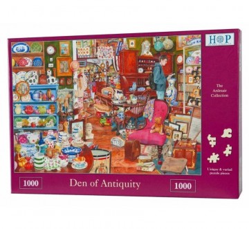 The house of puzzles den of antiquity puzzel 1000