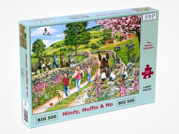 The house of puzzles mindy muffin mo puzzel 500 xl