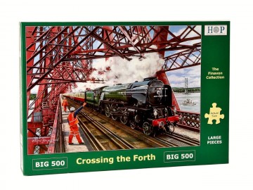 The house of puzzles pieces xxl crossing the forth puzzle 500 pieces60647 2fs