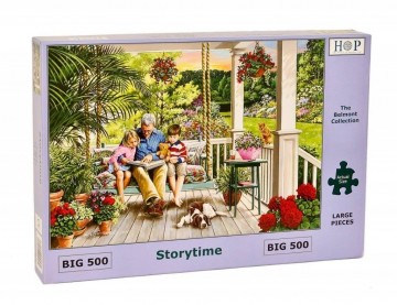 The house of puzzles storytime puzzle 500 xl piece