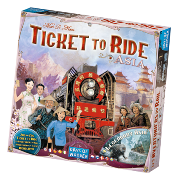 Ticket to Ride ASIA  (uitbreiding) (Days of Wonder)