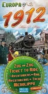 Ticket to Ride EUROPA 1912  (uitbreiding met kaarten en onderdelen) (Days of Wonder)