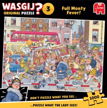 Wasgij original 3 full monty fever 1000 pieces 1119802035