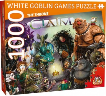 Whitegoblingameslegpuzzelclaimpuzzlethethrone1000stukjes4547101598860196