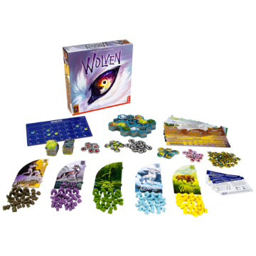 Wolvenspeelmateriaalmetdoos