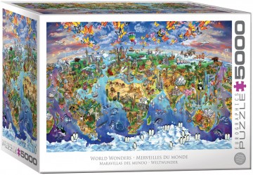 World wonders jigsaw puzzle 5000 pieces98591 2fs