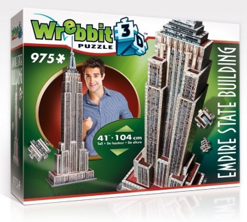Wrebbit 3d puzzel empire state building 975 stukjes